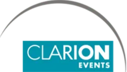 Clarion Events logo.